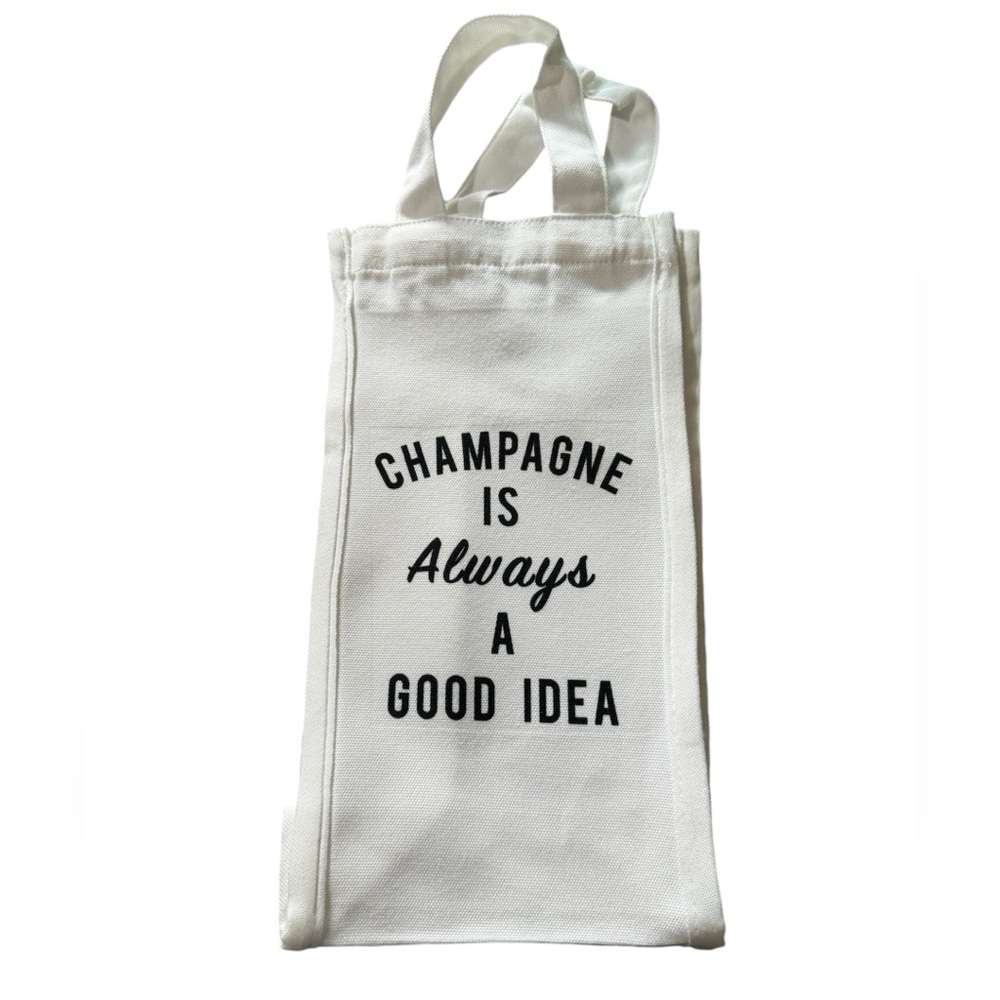 Champagne Is Always A Good Idea Mini Tote Bag - Wine Bag